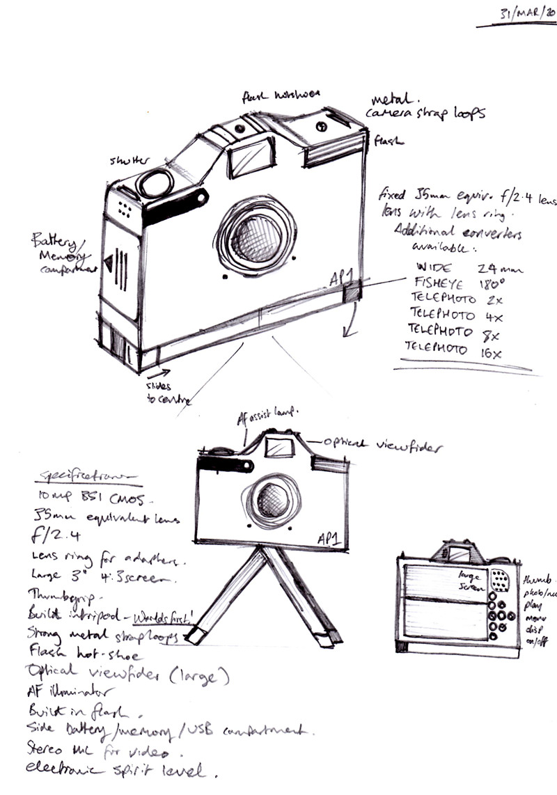 New Digital Camera Design Shown | ePHOTOzine