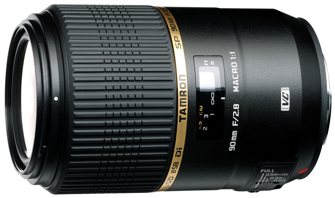 Tamron SP 90mm f/2.8 Di Macro 1:1 VC USD Lens For Sony, Canon And Nikon